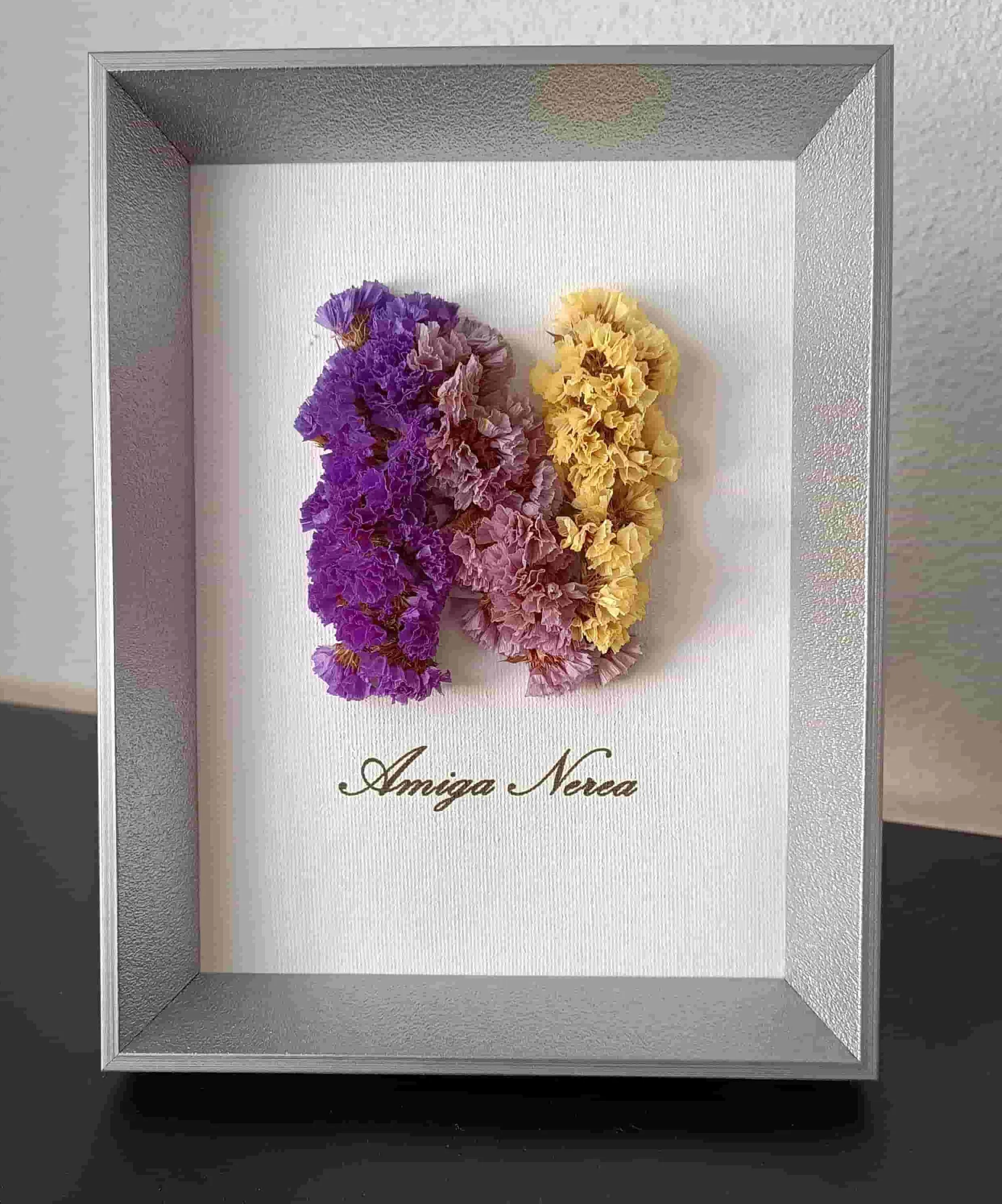 Letra de flores