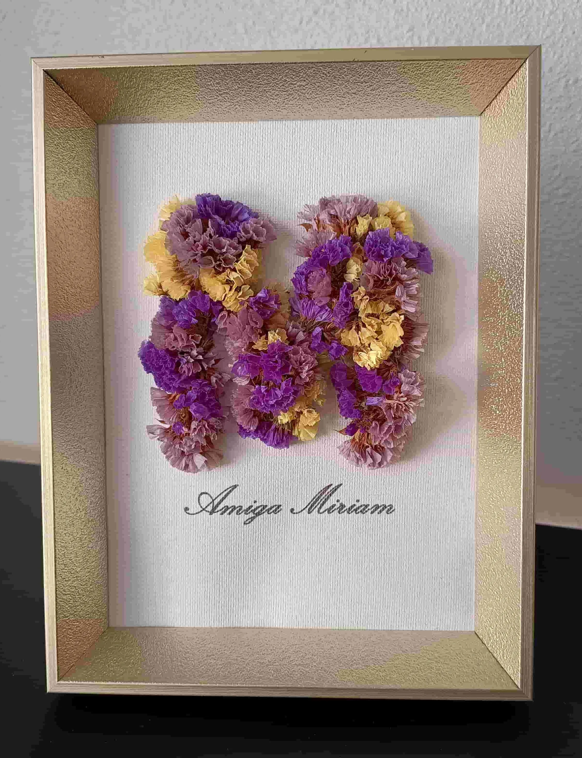 Letra de flores