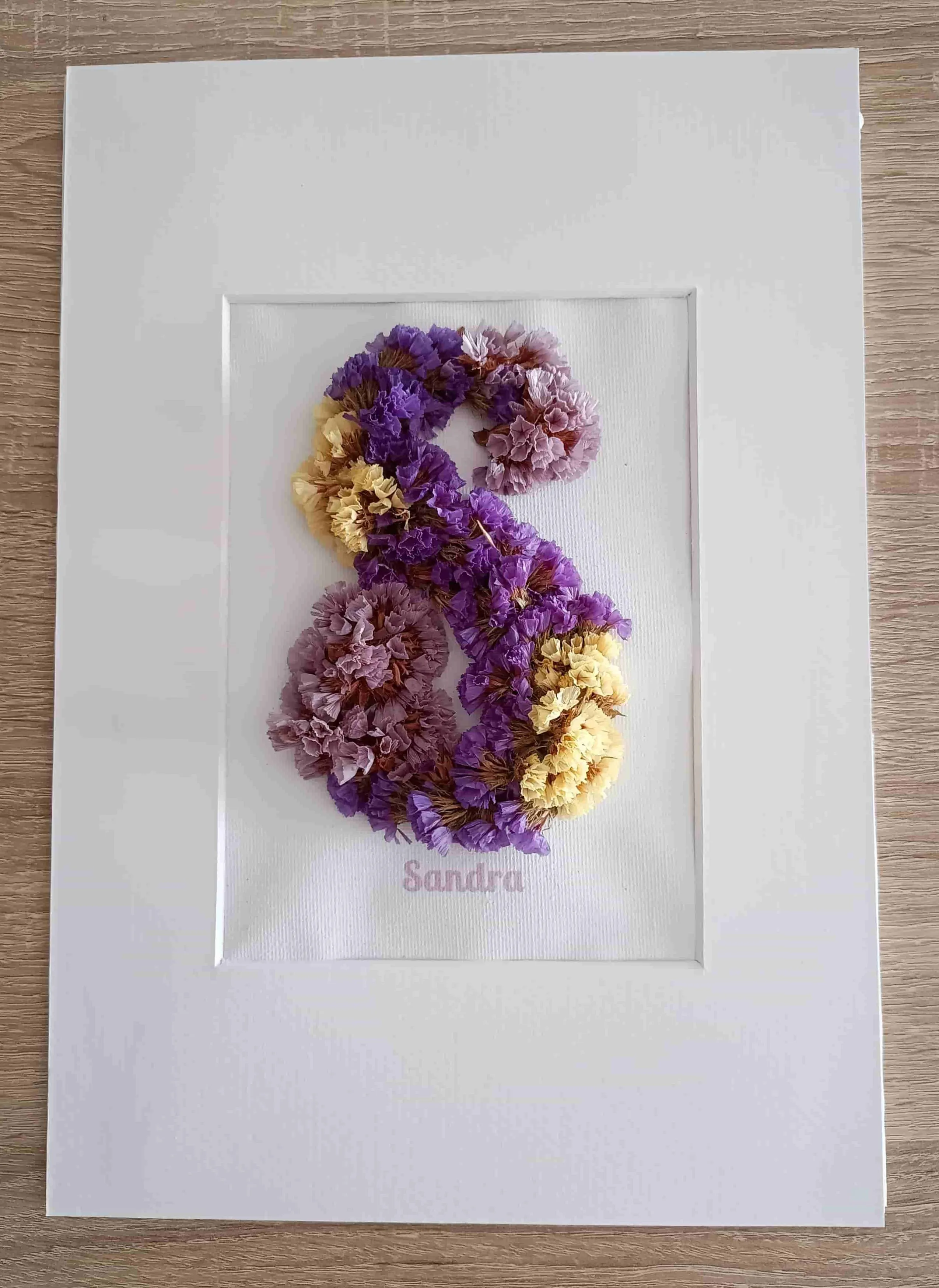 Letra de flores