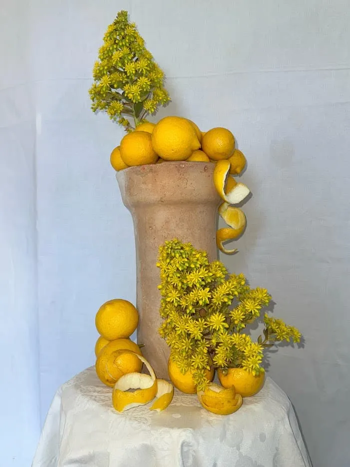 Jarrón de Limones