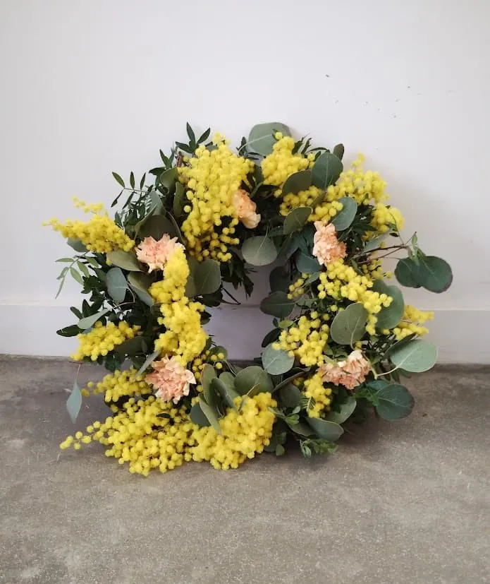 Corona de flores