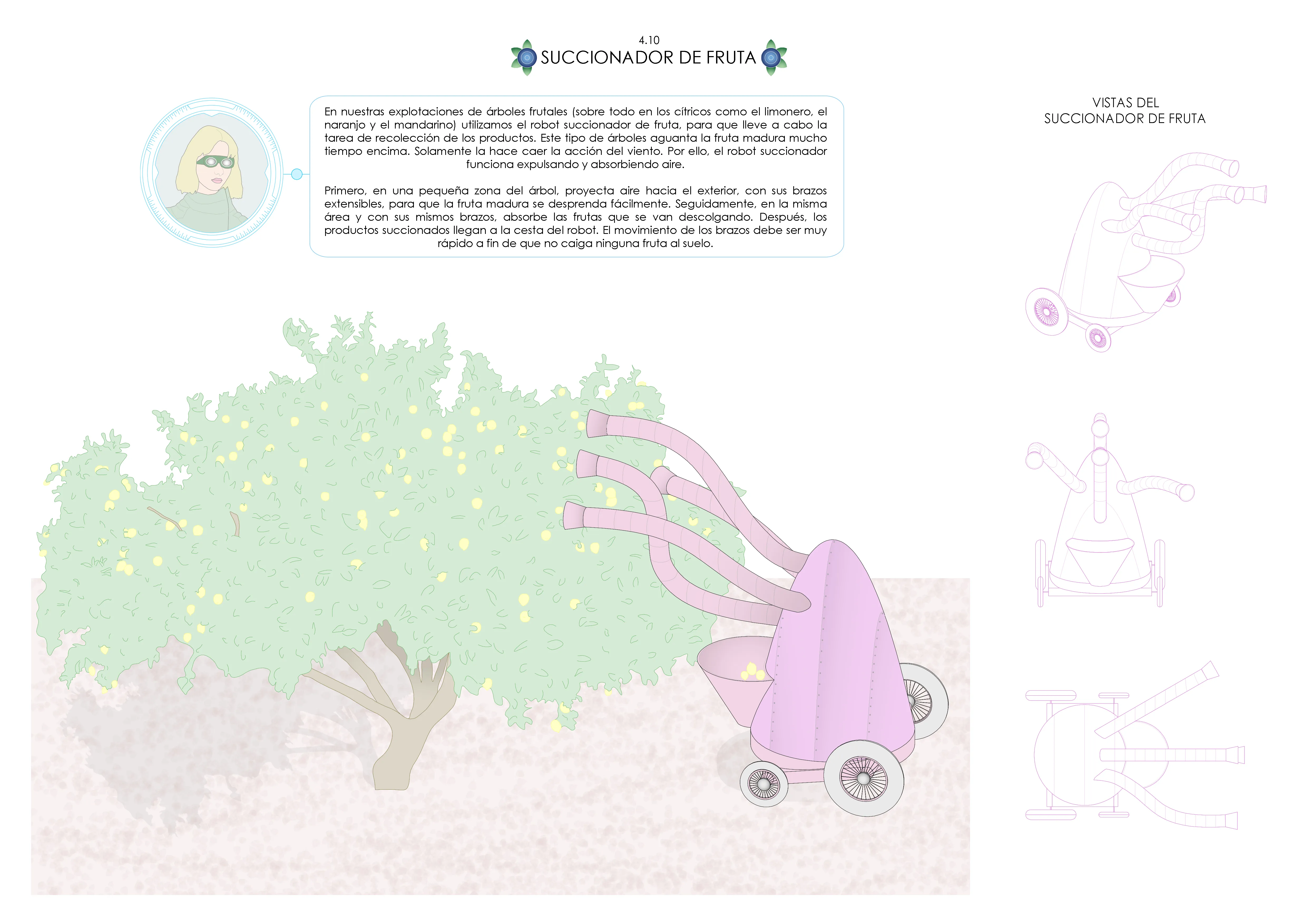 Succionador de fruta