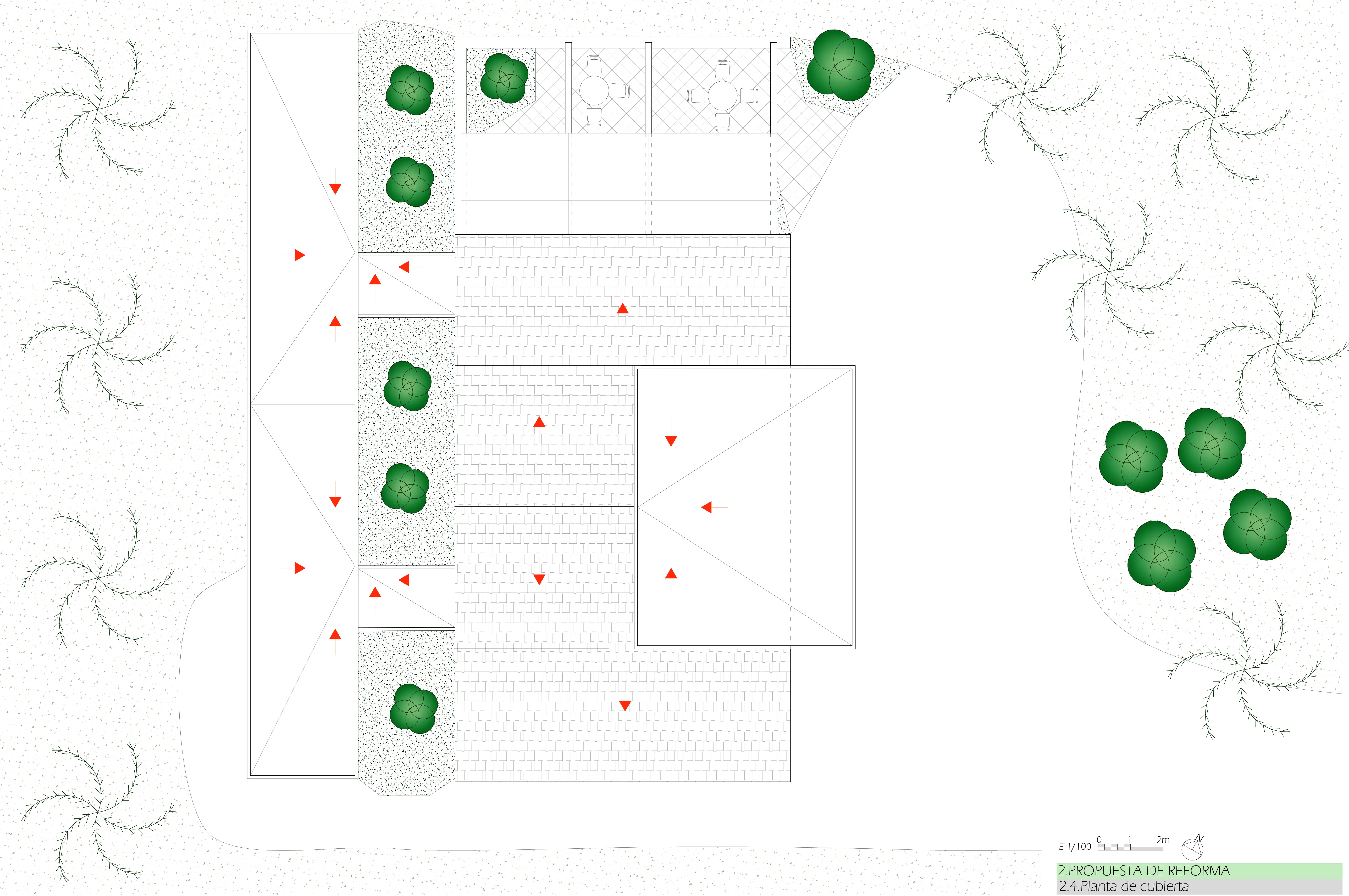 Proyecto - Planta cubierta